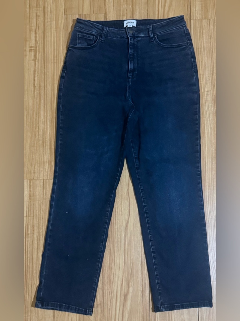 Sonoma Men's Slim Straight Dark Blue Jeans
